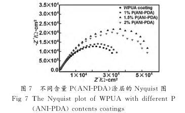 不同含量Ｐ （ ＡＮＩ － ＰＤＡ ）涂層的 Ｎｙｑｕｉｓｔ圖